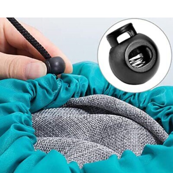 50 elastic cord fasteners with spring toggle Arts and Crafts DIY projects - Picture 4 of 16